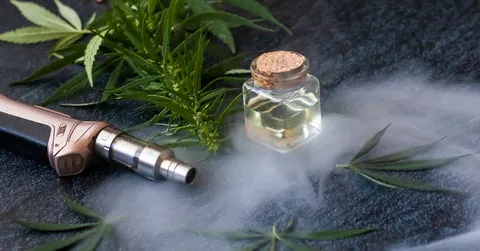 L'avantage des e-liquides au CBD par rapport aux e-liquides à la nicotine — illustration
