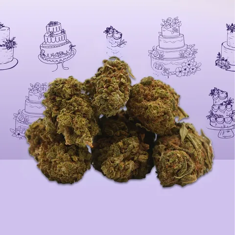 Wedding Cake Small Buds — fleur de CBD — vue principale