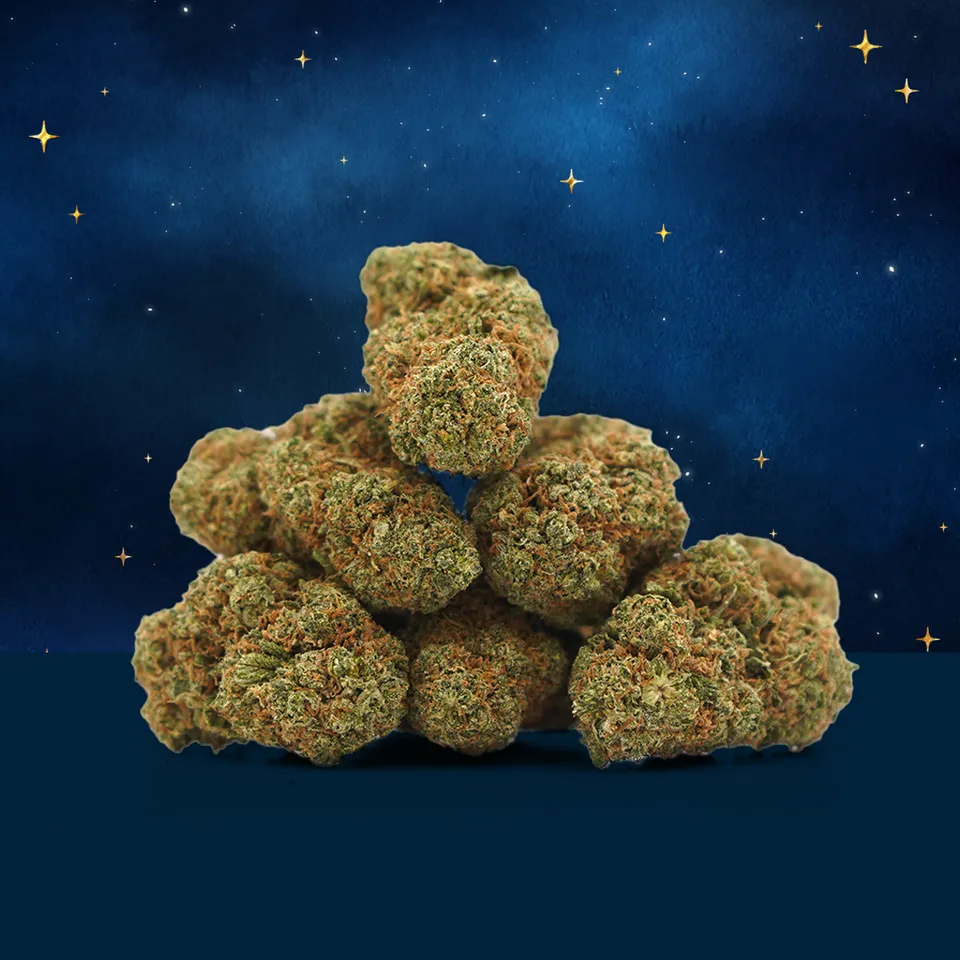 Blue Dream — fleur de CBD hydroponique — vue principale