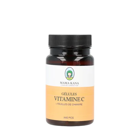 Gélules Chanvre - Vitamine C 🍊 — comestible au CBD — vue principale