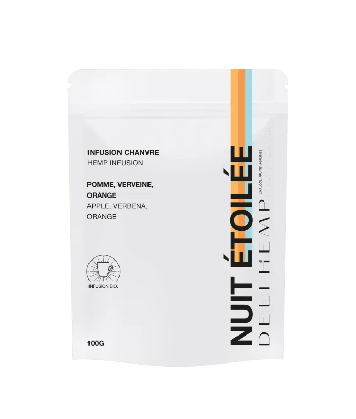 Infusion Chanvre - Nuit étoilée 🌌 — comestible au CBD — vue principale