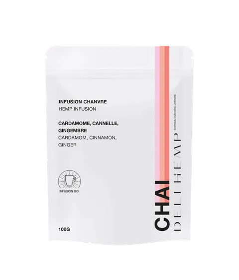 Infusion Chanvre - Thé Chai Bio 🌿 — comestible au CBD — vue principale
